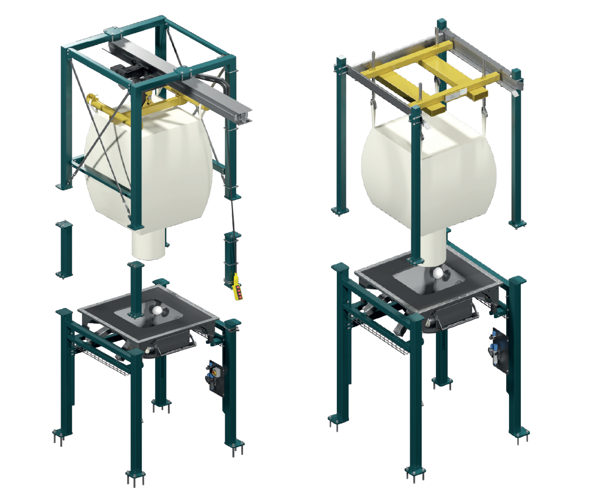 Modulare Big-Bag Entleerstation