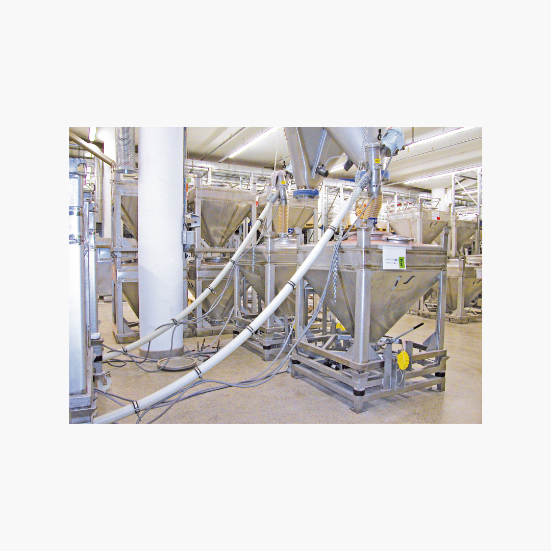 Biegsame Förderschnecken